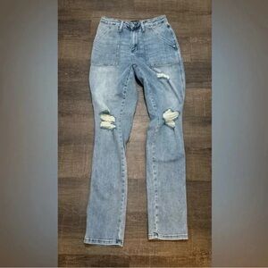 Judy Blue Light Blue Boyfriend Jeans